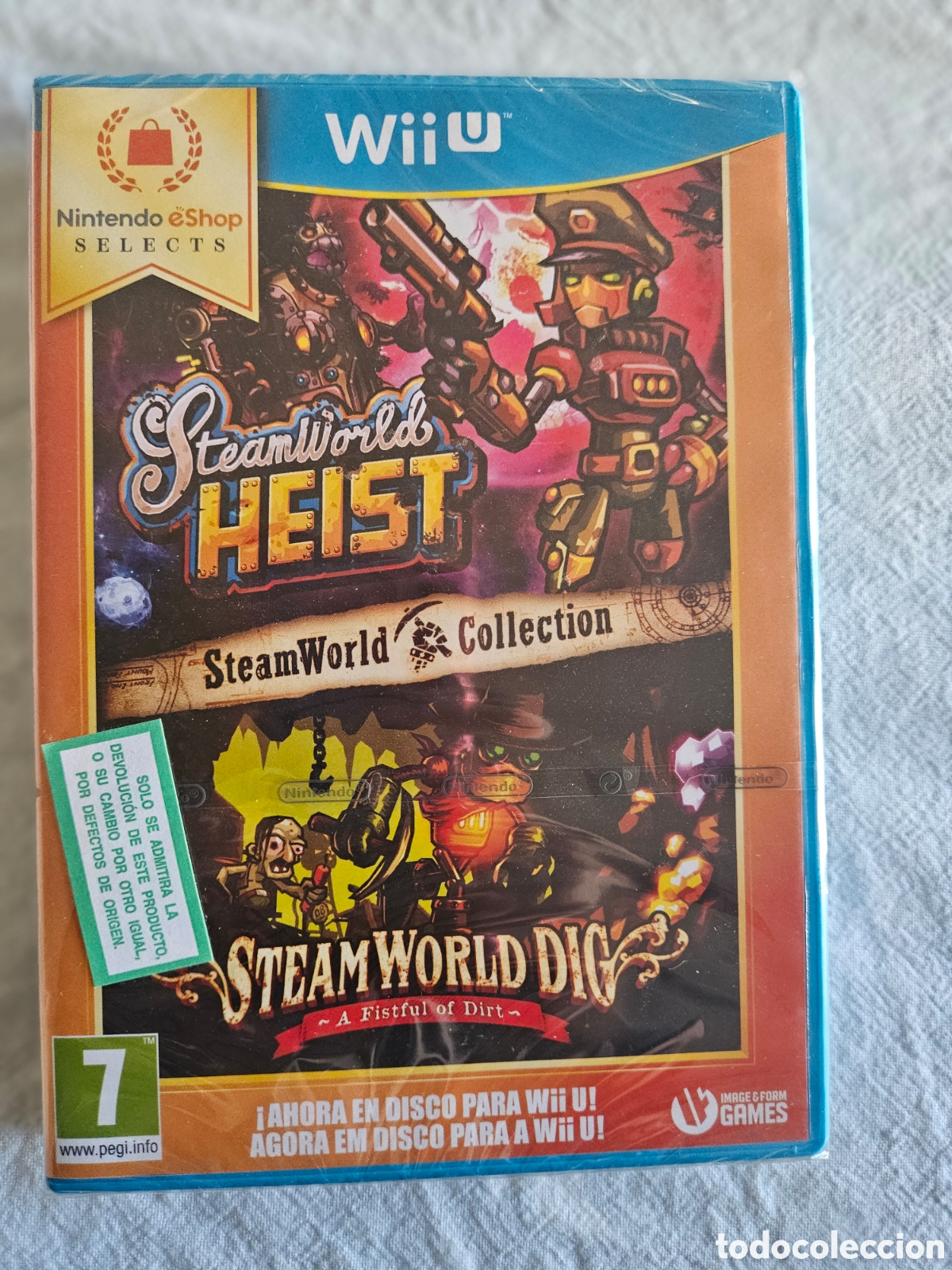 Nintendo Wii U Steamworld Collection nuevo