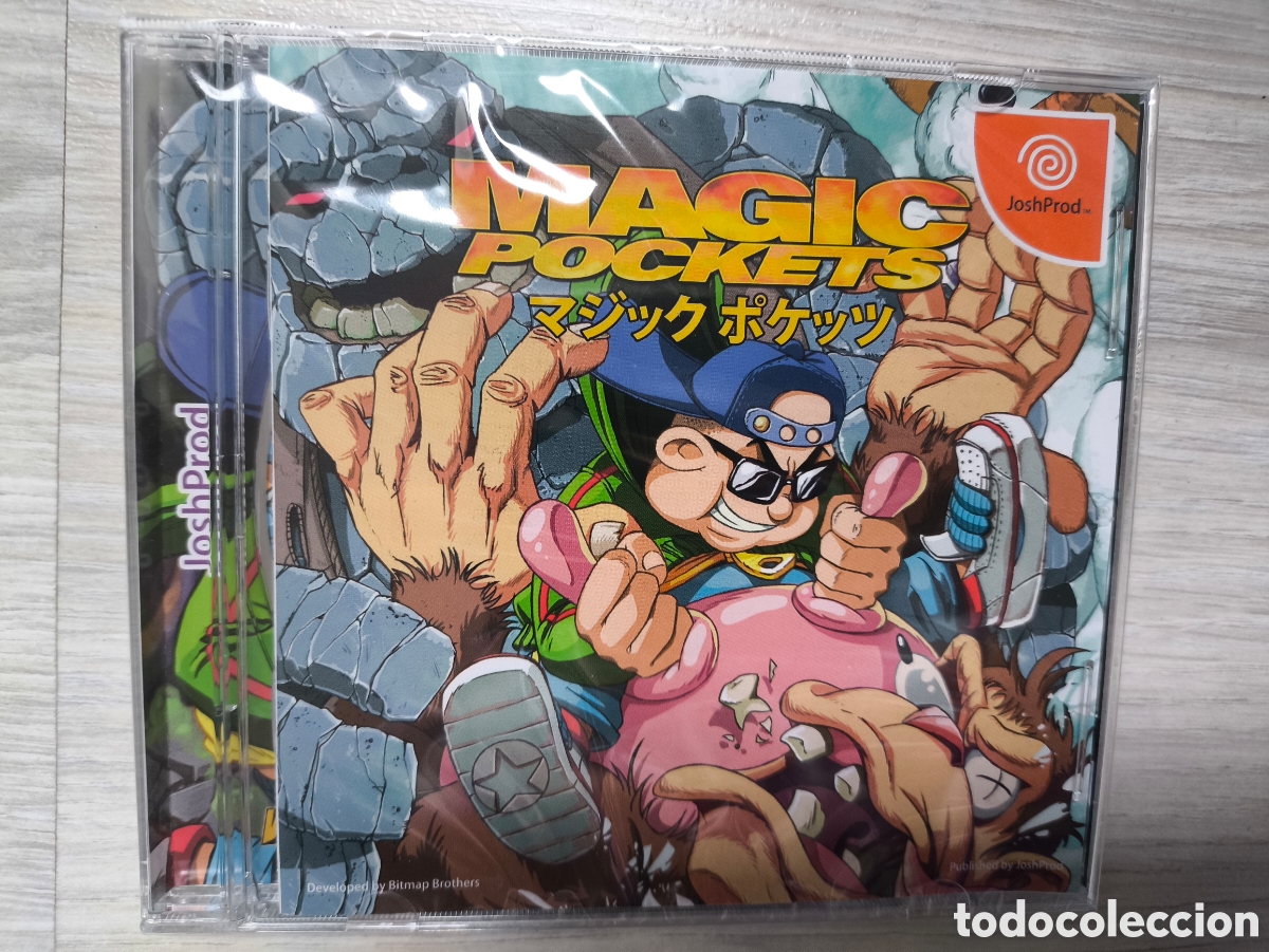 Juego Magic pockets sega dreamcast free region nuevo