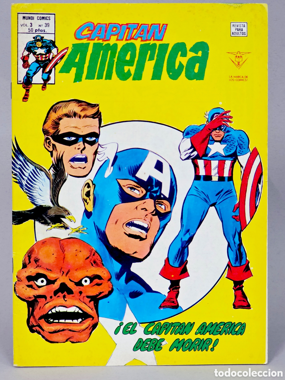 CÓMIC CAPITÁN AMÉRICA 39 VOL3 VOL.3 VERTICE MARVEL VOLUMEN MUY BUEN ESTADO