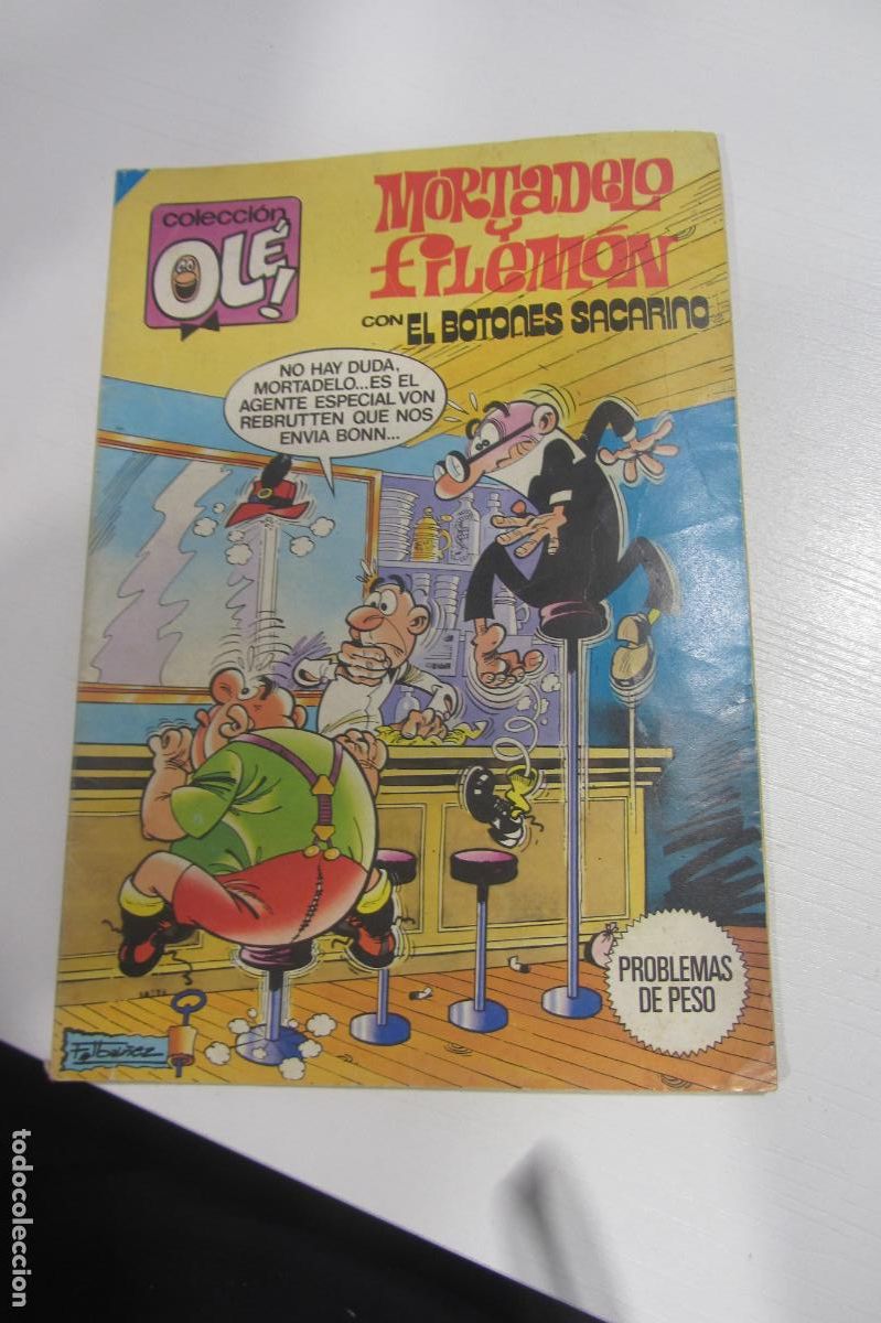 COLECCIÓN OLÉ, BRUGUERA Nº 294, MORTADELO Y FILEMÓN OLE BRUGUERA ARX211