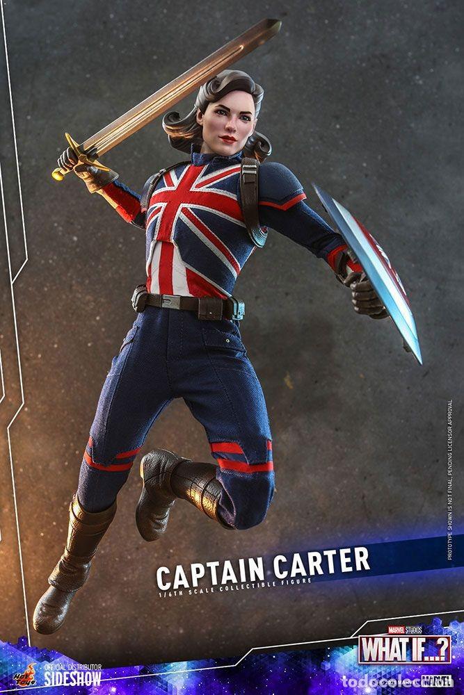 Figura Capitana Carter What If Hot Toys Escala 1/6