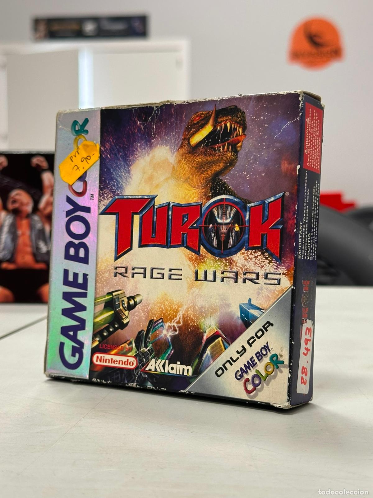 Turok Rage Wars - NIntendo game boy color GBC - PAL