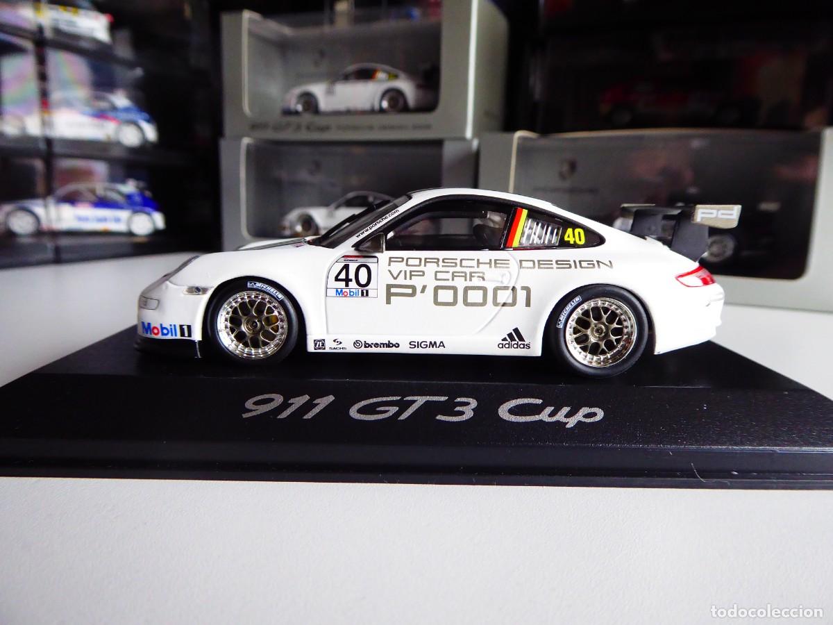 1/43 Minichamps Porsche 911 GT3 Cup VIP Car Blanco Edición Limitada Concesionario