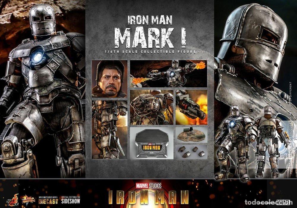Figura Iron Man Mark I Movie Masterpiece 1:6 Hot Toys