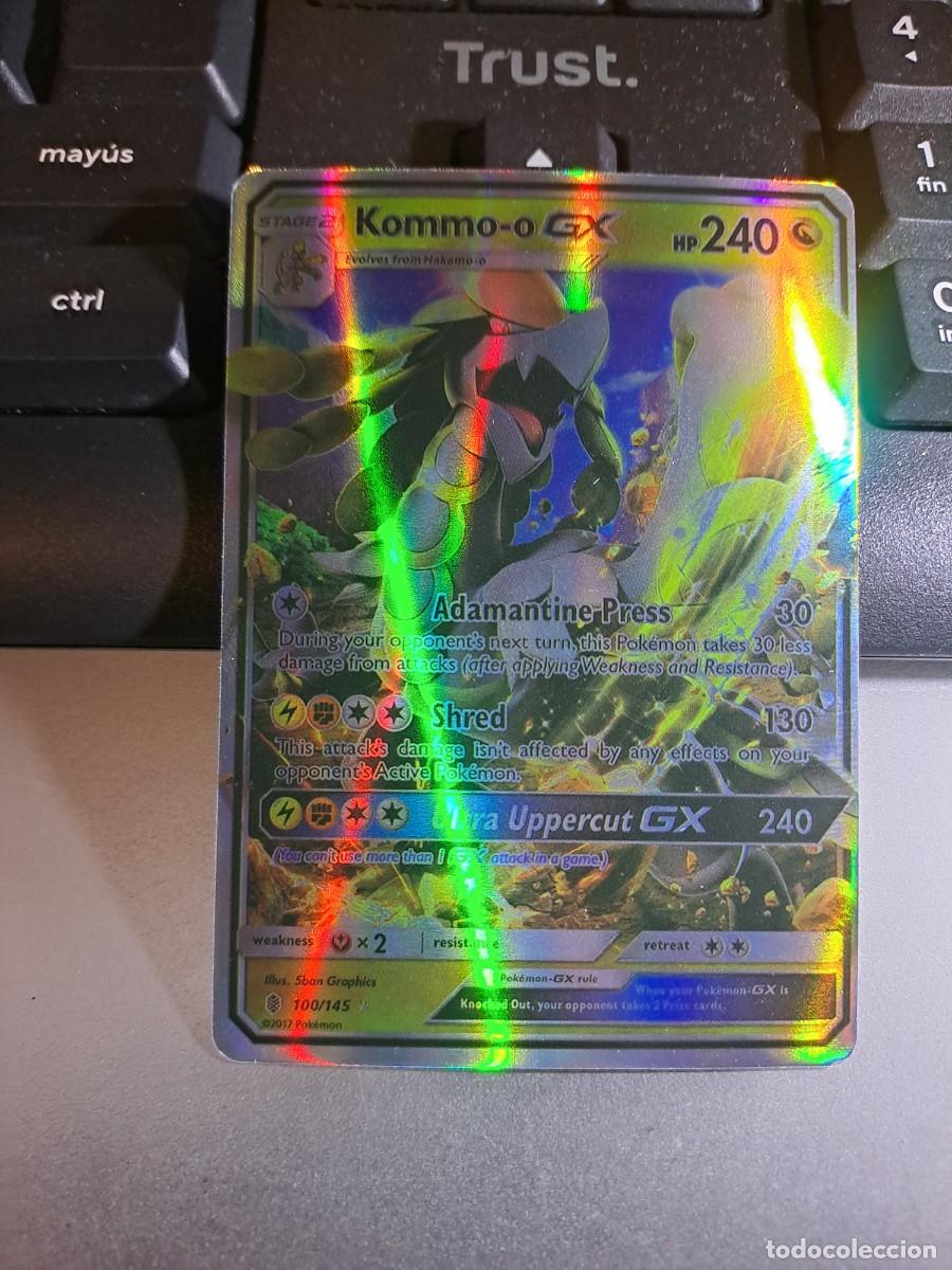 CROMO CARTA CARD KOMMO - O GX 100/145 POKEMON 2017