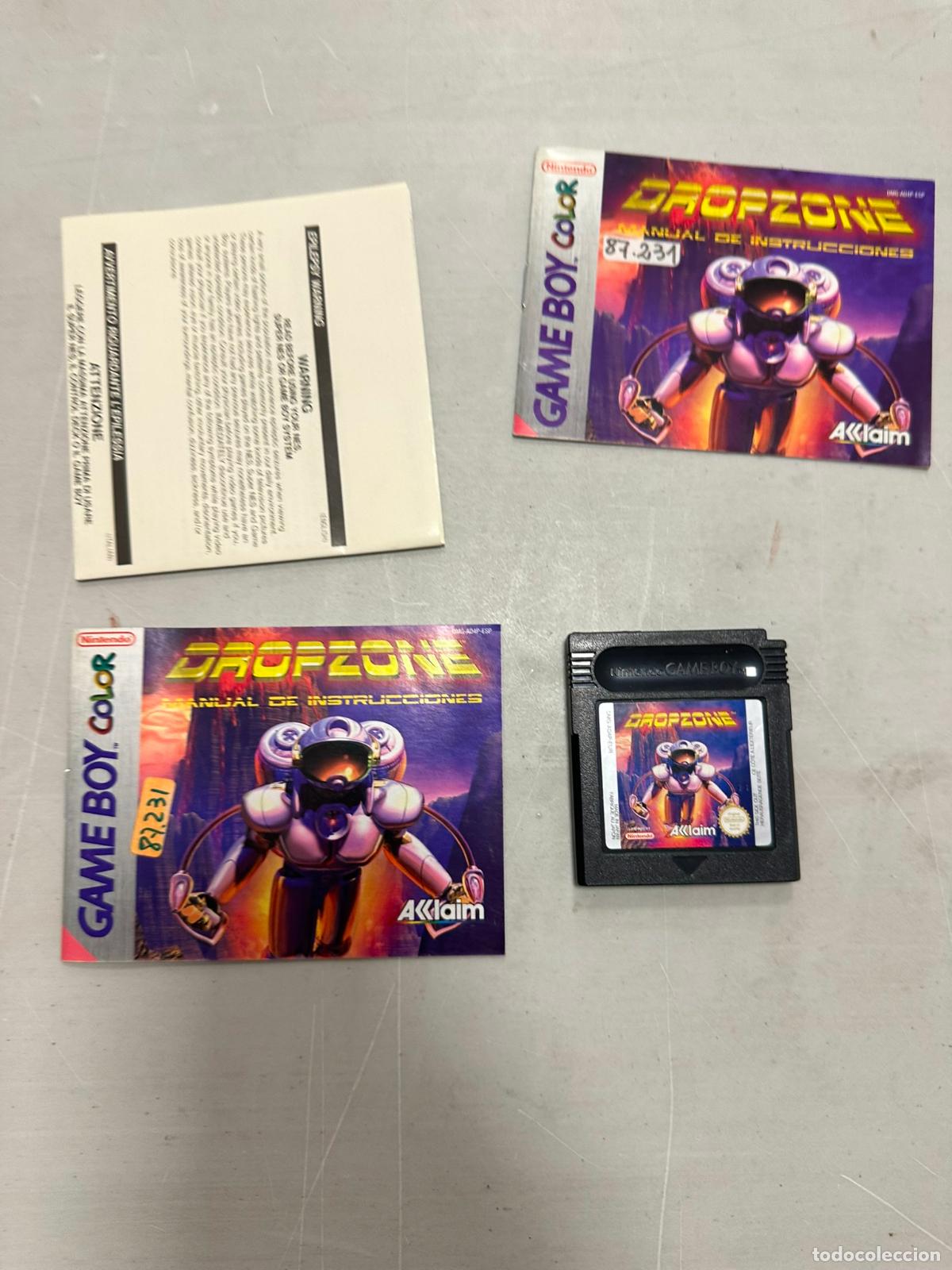Dropzone - Nintendo Game boy color GBC - PAL ESP