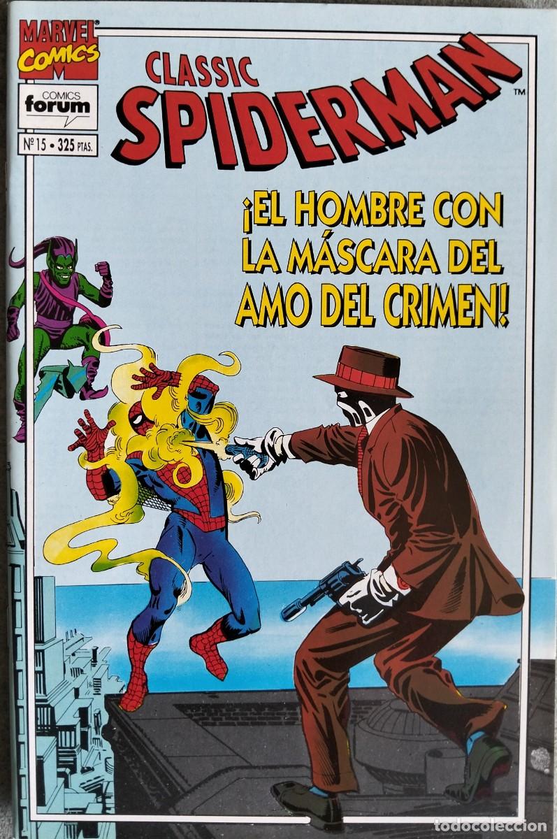 SPIDERMAN CLASSIC Nº 15. EDICIONES FORUM (Formato grapa)