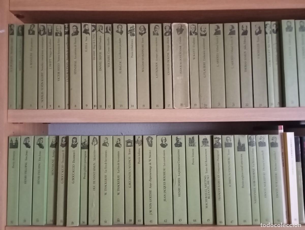 LOTE 50 Libros ”LES MILLORS OBRES DE LA LITERATURA UNIVERSAL” ED. 62 LA CAIXA - EN CATALÀ