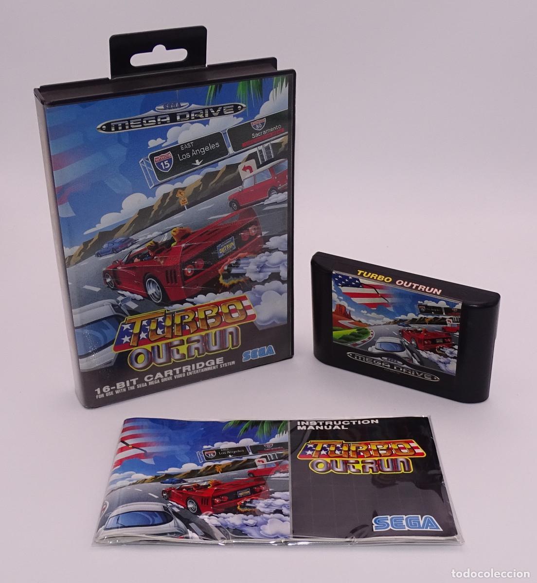 Turbo Outrun Out Run Sega Megadrive Mega Drive