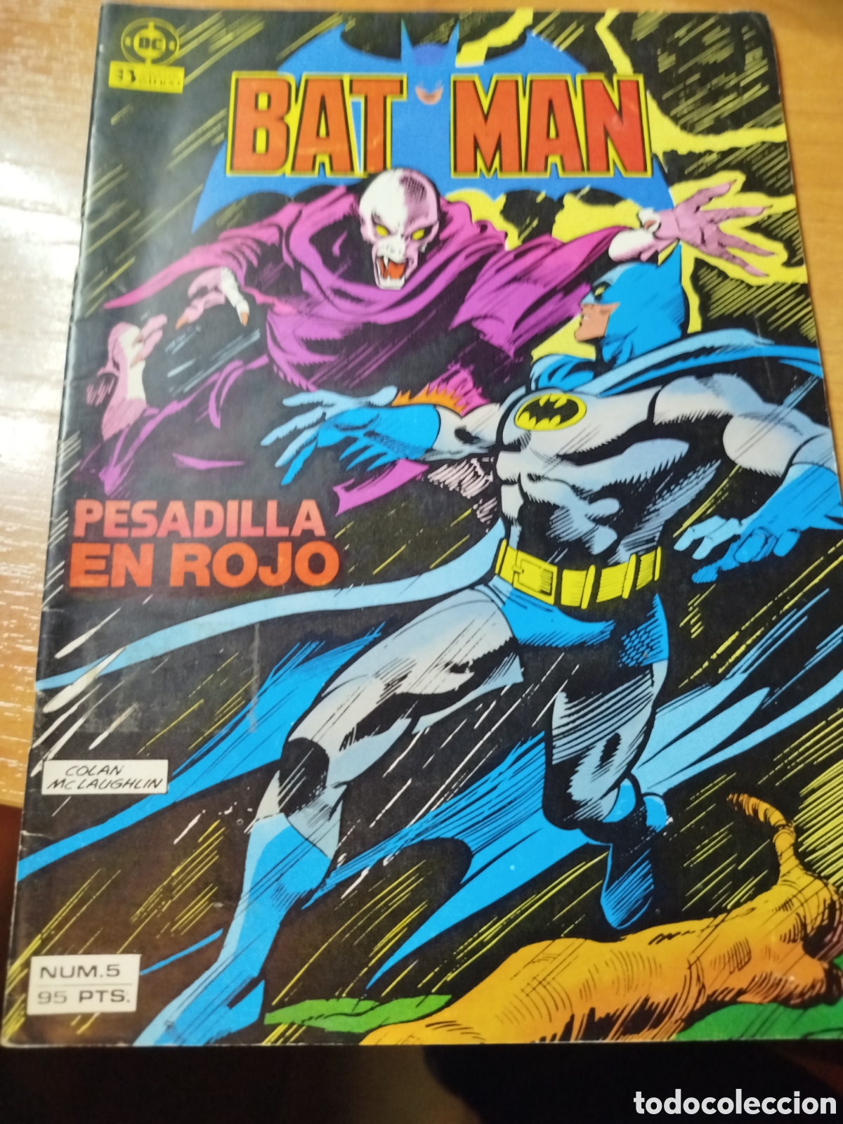 Batman 5. Pesadilla en rojo. DC. Ediciones zinco Bat man