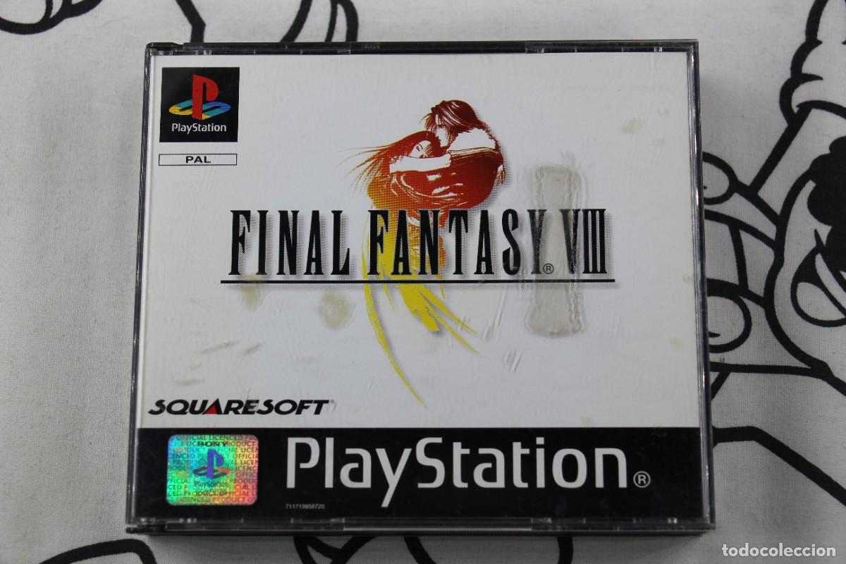 PLAY STATION PS1 PSX PSONE FINAL FANTASY VIII 8 SIN MANUAL PAL ESPAÑA
