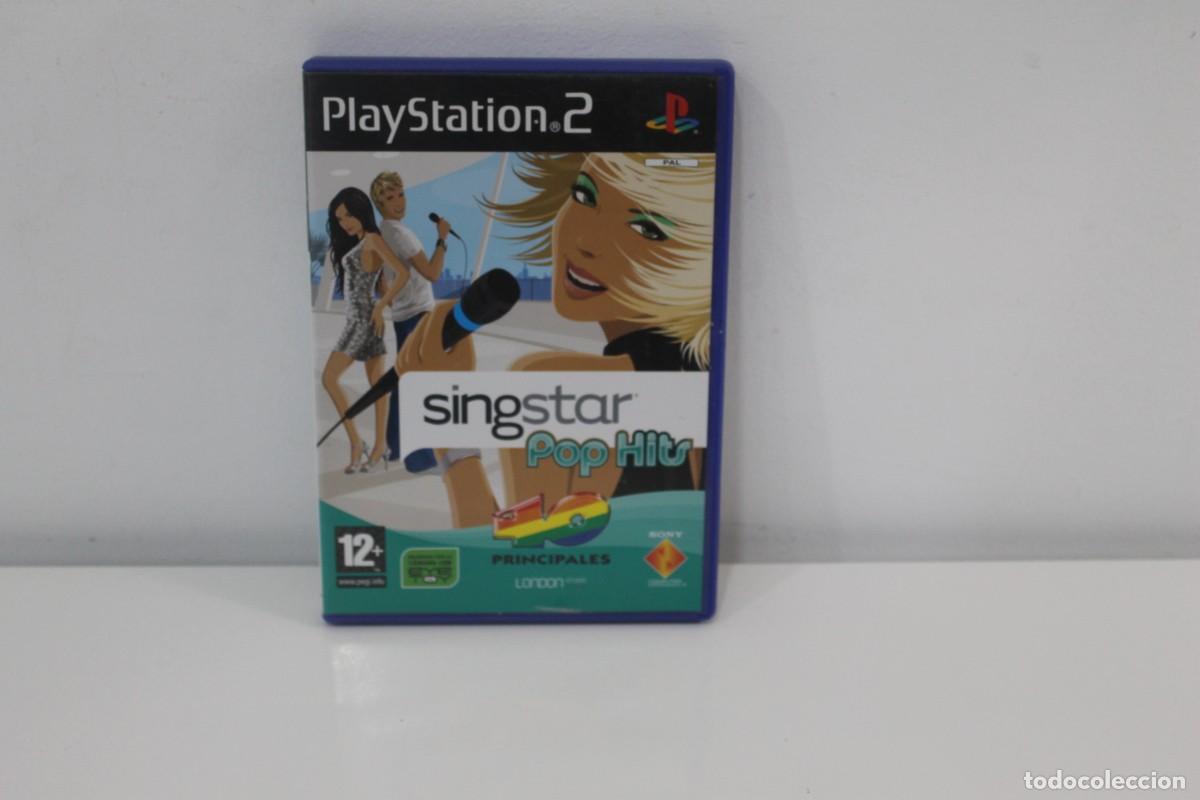 PLAYSTATION 2 JUEGO SINGSTAR POP HITS 40 PRINCIPALES