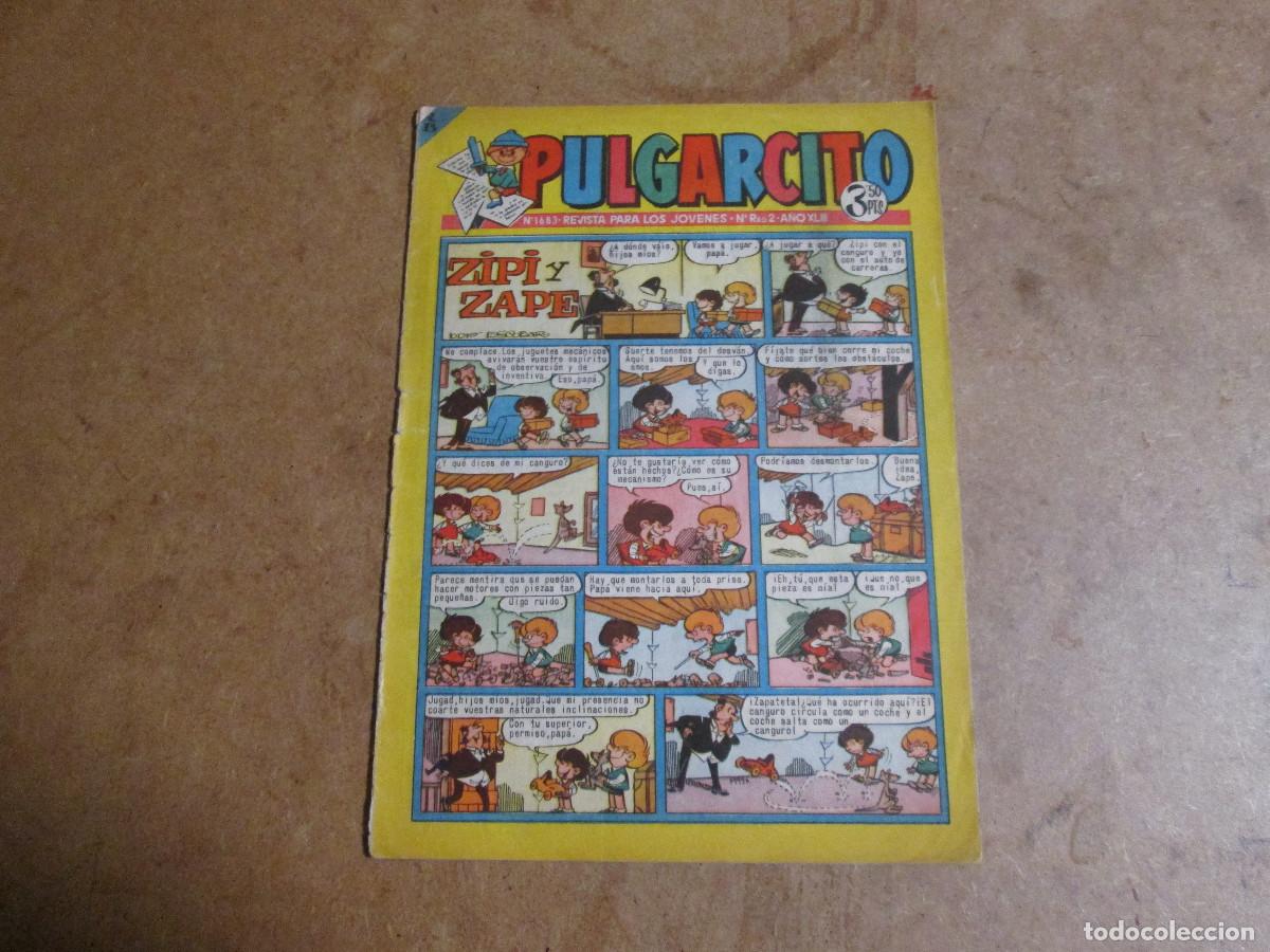 Pulgarcito nº 1.683, bruguera,
