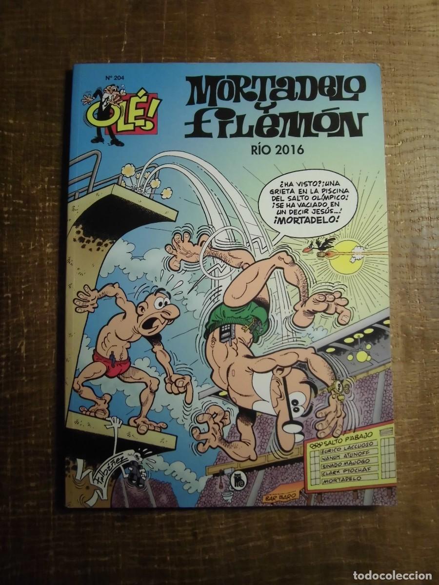 MORTADELO Y FILEMÓN RÍO 2016 OLÉ! Nº 204