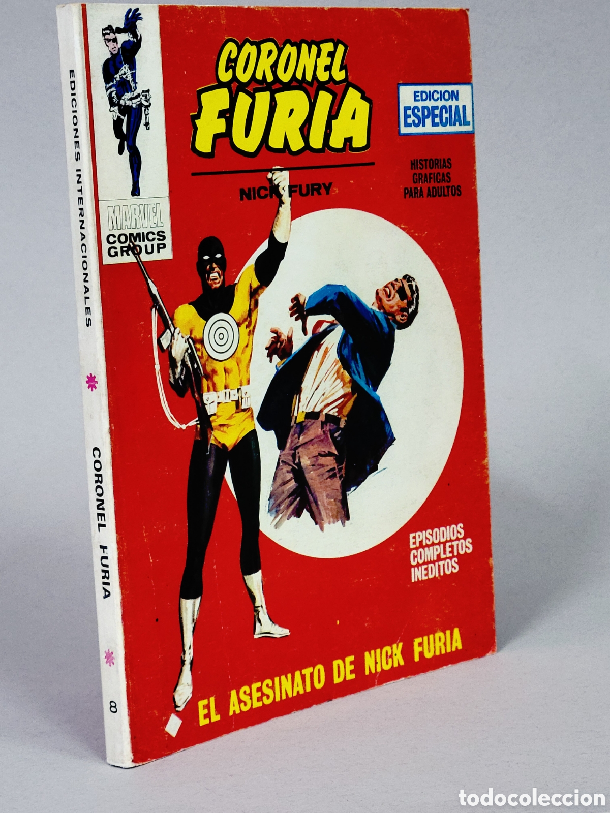 CÓMIC EXCELENTE CORONEL FURIA 8 EL ASESINATO DE NICK FURIA VERTICE TACO MARVEL