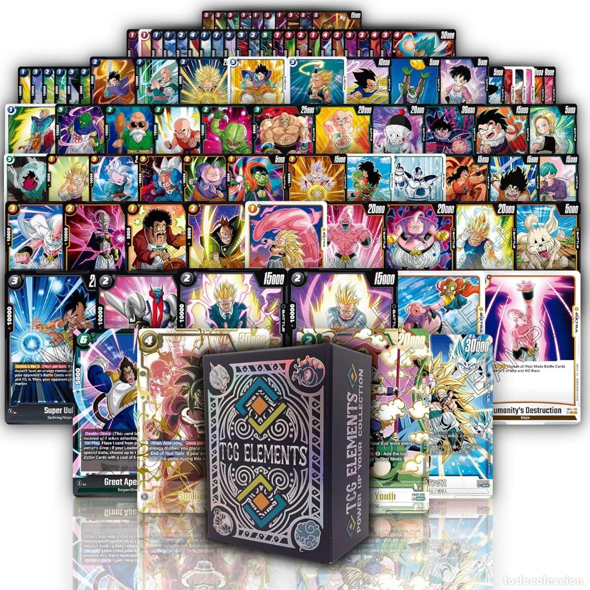 Lote 100 Cartas Dragon Ball Super Starter Pack