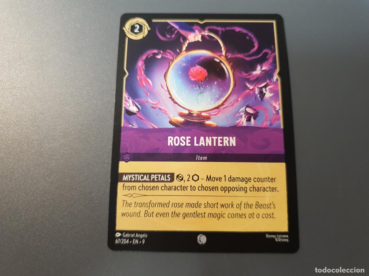 CARTA DISNEY - LORCANA FABLED - COMUN - Nº 67 ROSE