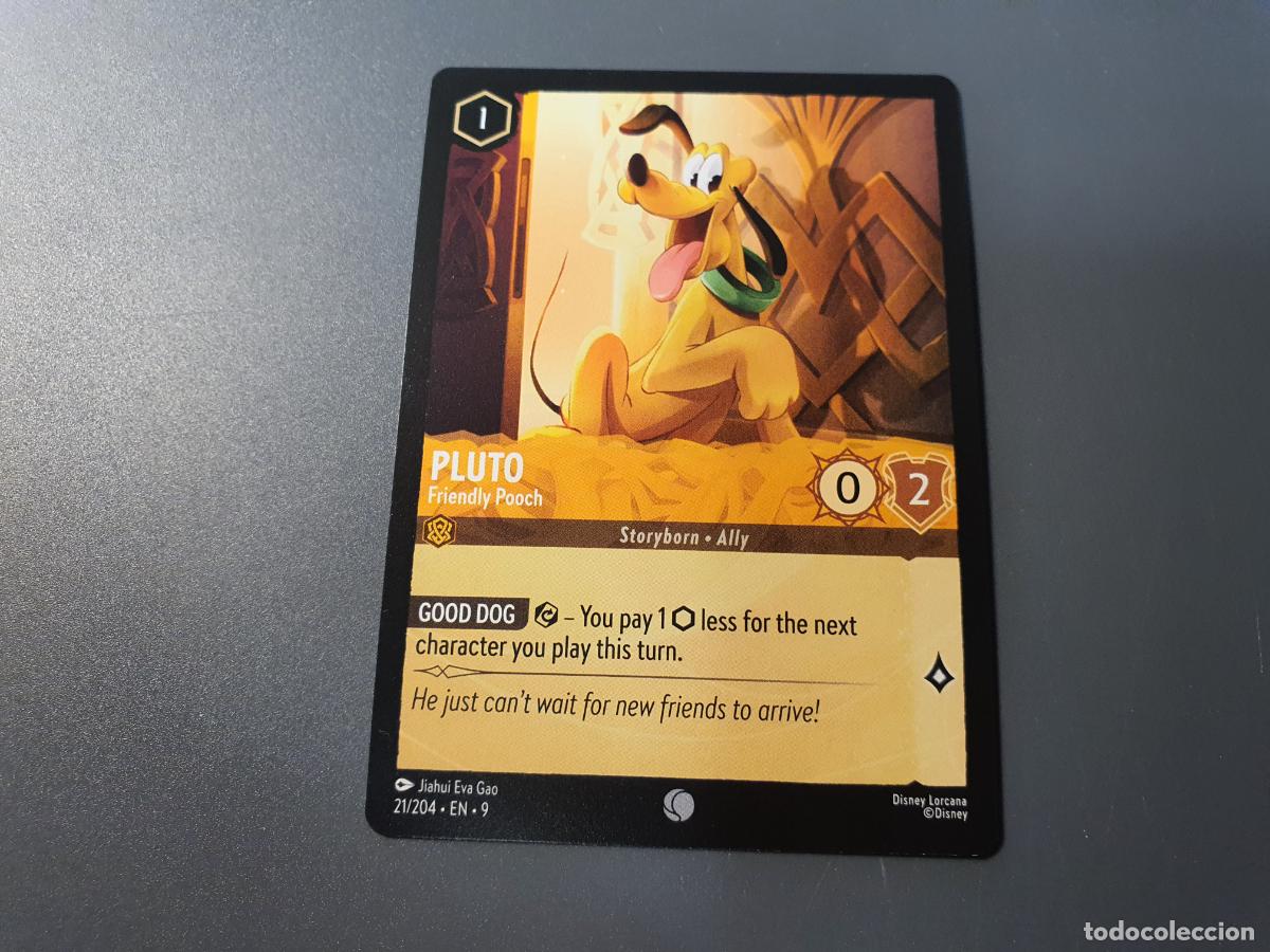 CARTA DISNEY - LORCANA FABLED - COMUN - Nº 21 PLUTO