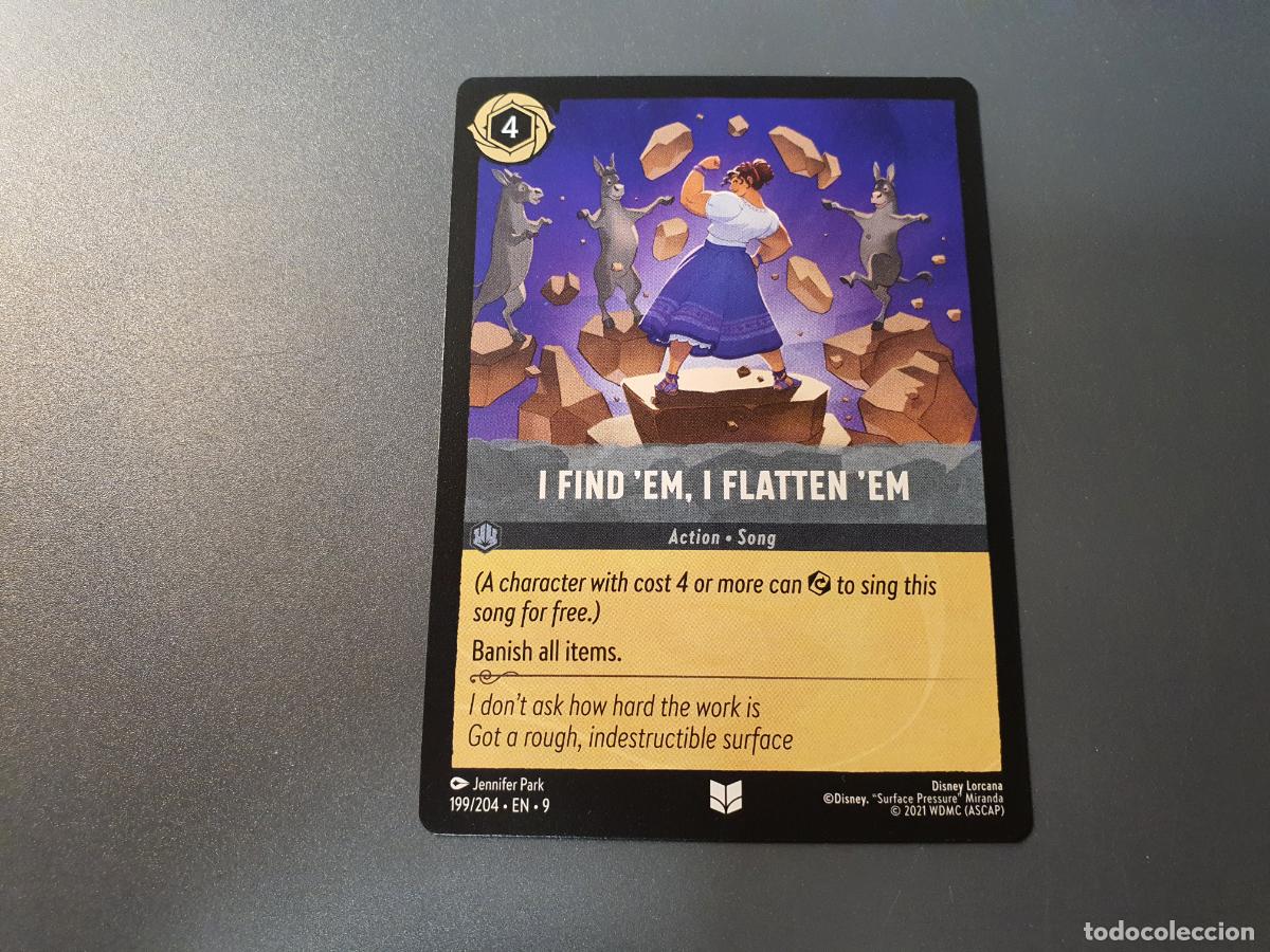 CARTA DISNEY - LORCANA FABLED - POCO COMUN - Nº 199