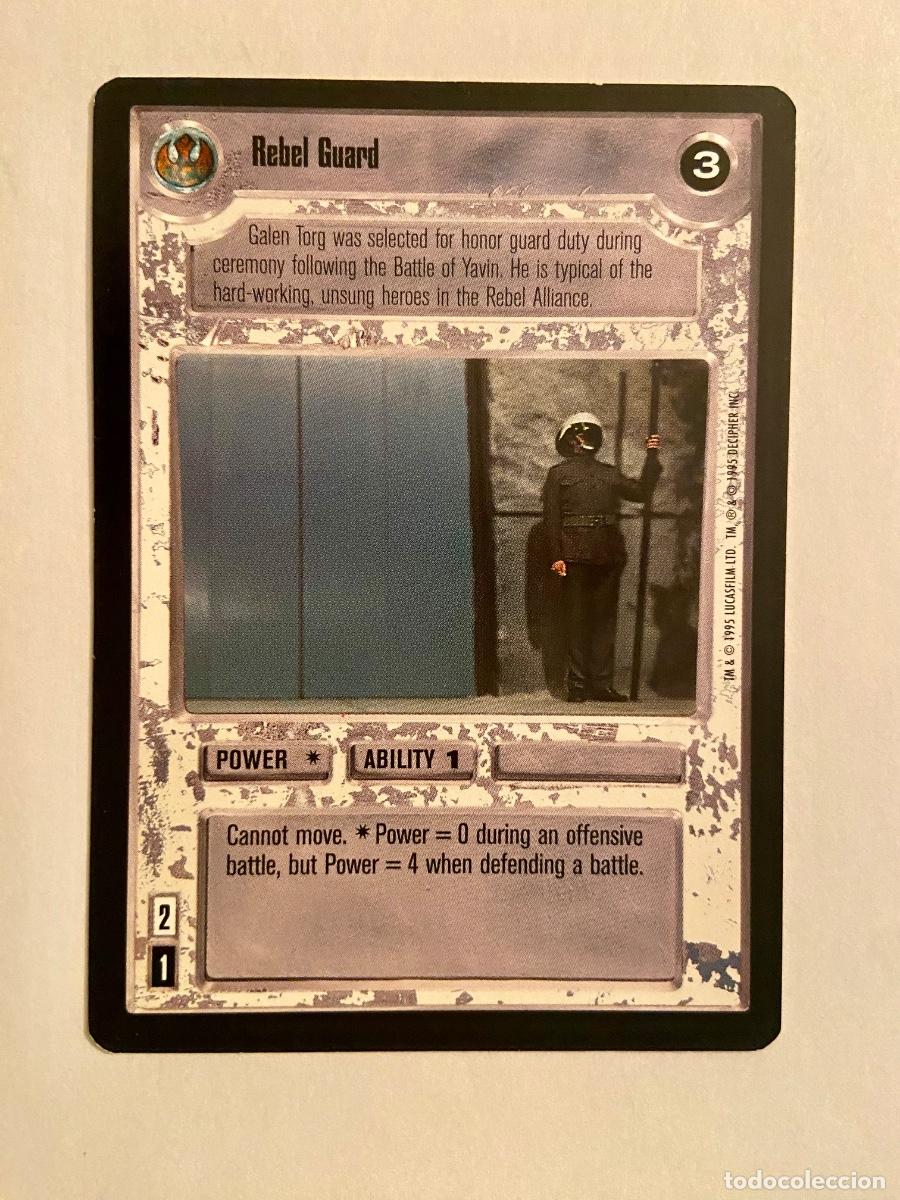 Star Wars CCG - Premiere - Rebel Guard