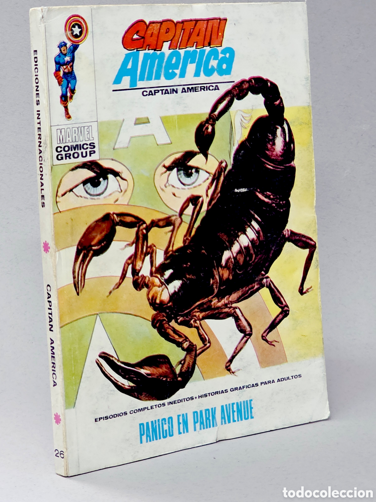CÓMIC CAPITÁN AMÉRICA 26 PÁNICO EN PARK AVENUE VOL1 VOL.1 VERTICE TACO MARVEL BUEN ESTADO