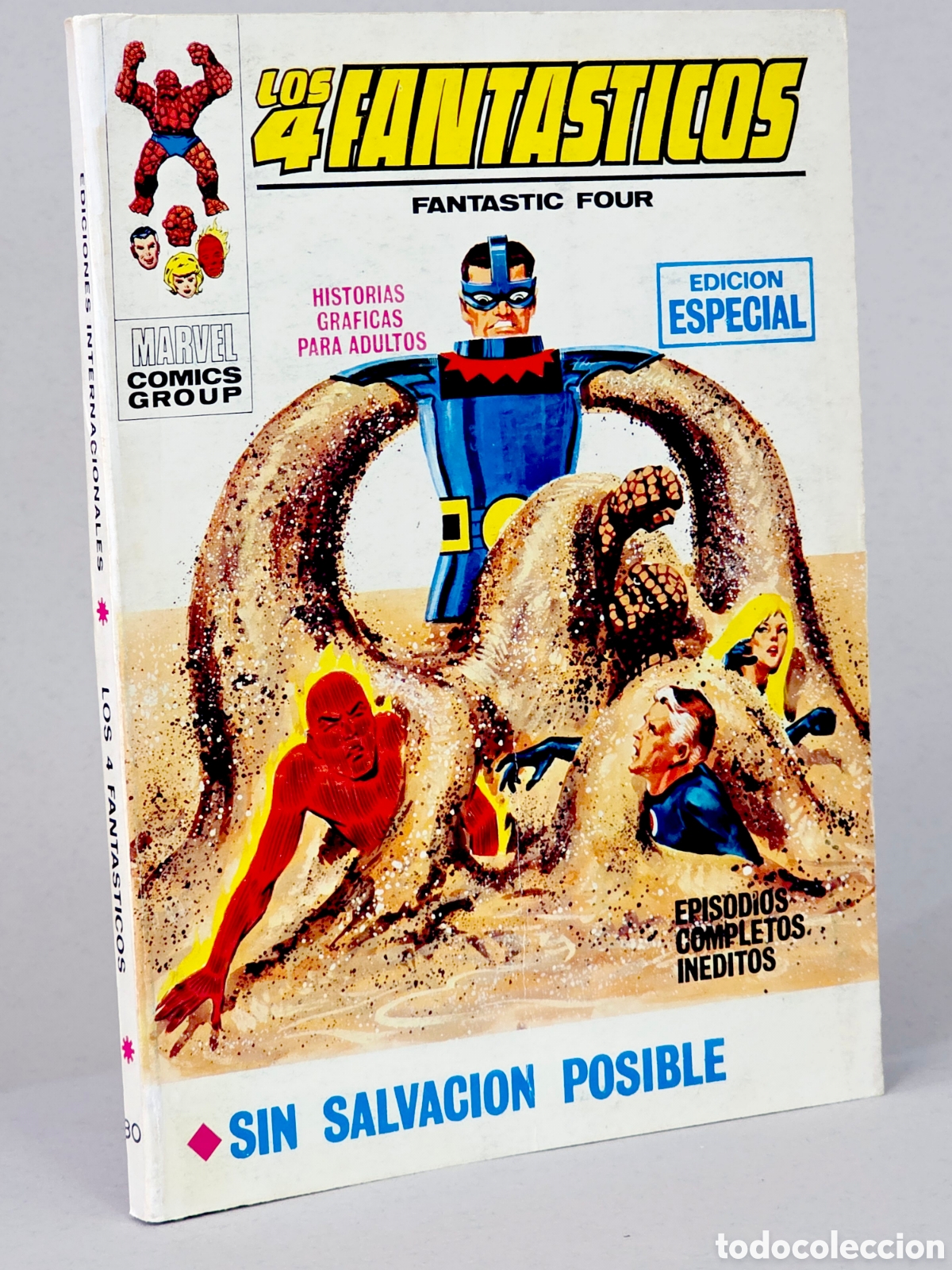 CÓMIC EXCELENTE LOS 4 FANTASTICOS 30 SIN SALVACIÓN POSIBLE VOL1 VOL.1 VOLUMEN VERTICE TACO MARVEL