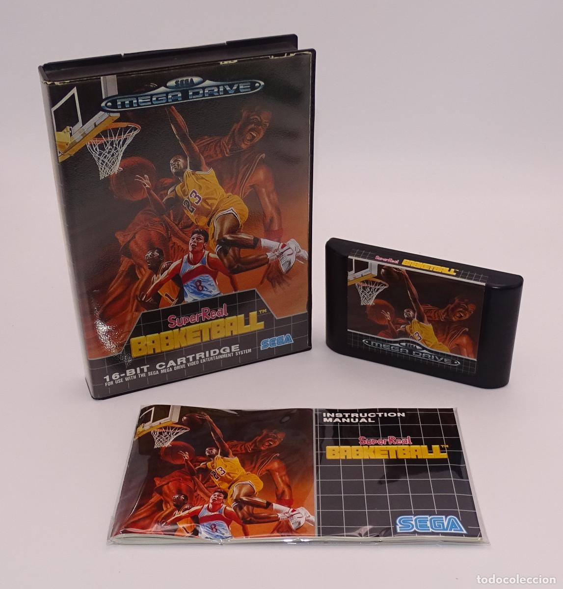Super Real Basketball Sega Megadrive Mega Drive