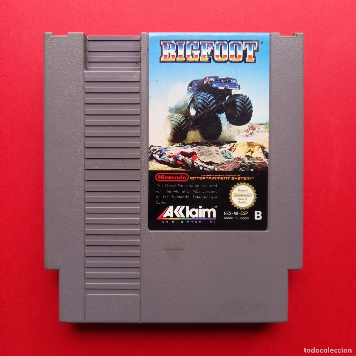 NINTENDO NES BIGFOOT SOLO CARTUCHO PAL B ESP