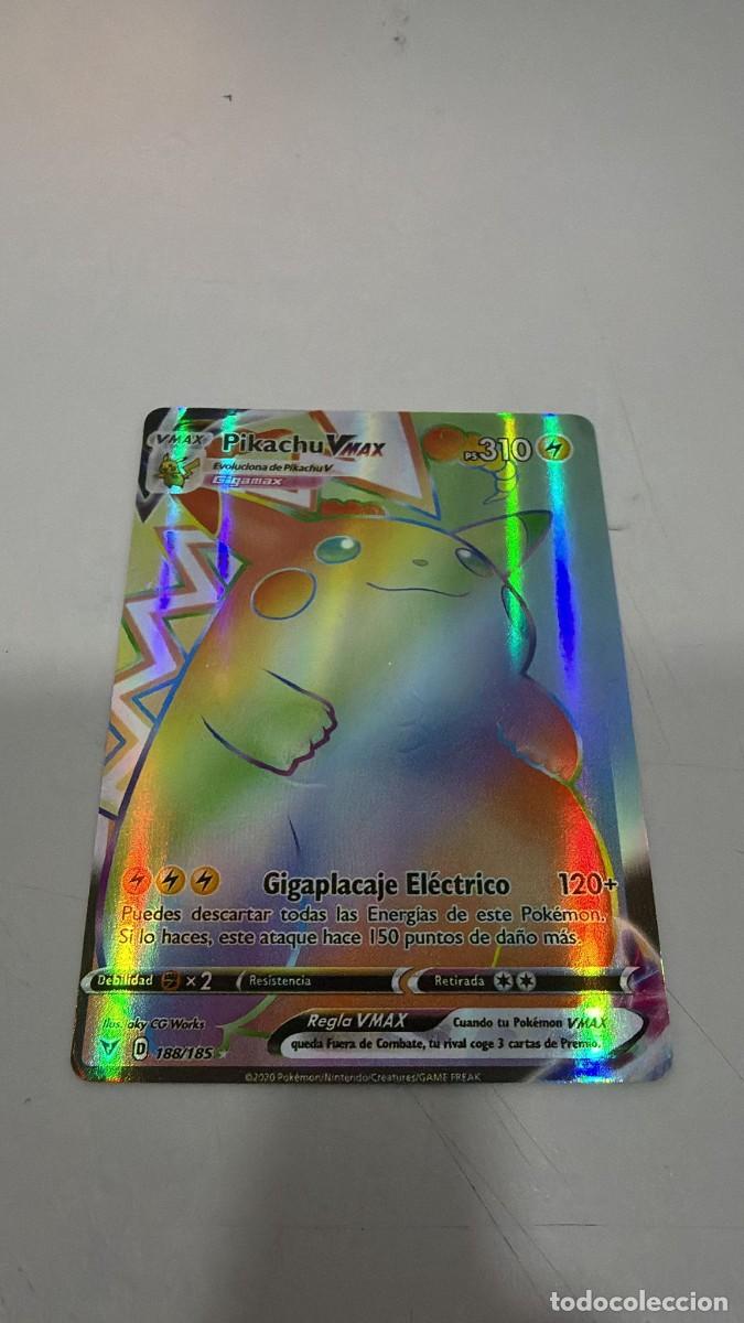 Carta Pokemon Pikachu VMAX 188/185
