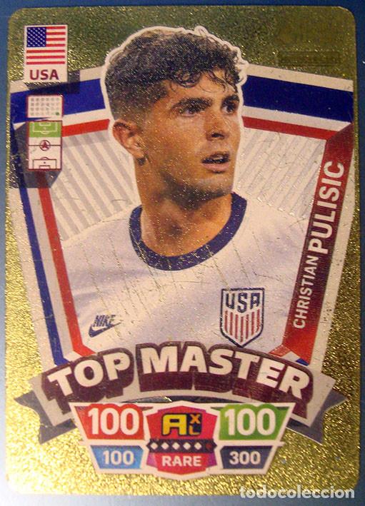 CARD WORLD FOOTBALL STARS TOP MASTER CHRISTIAN PULISIC