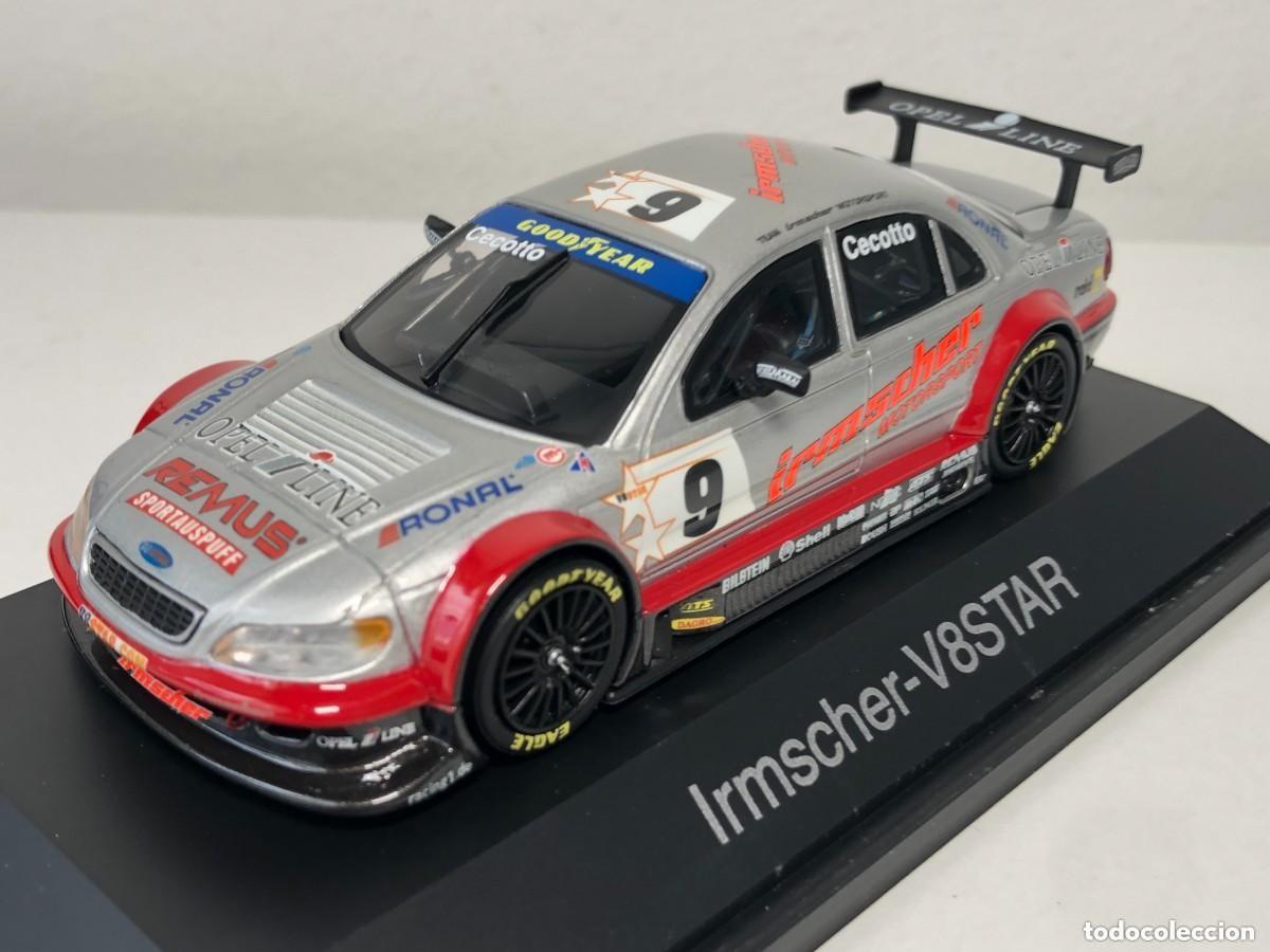 Schuco Coche IRMSCHER V8STAR #9 Cecotto Opel Line Remus 1:43 die-cast metal car 1/43