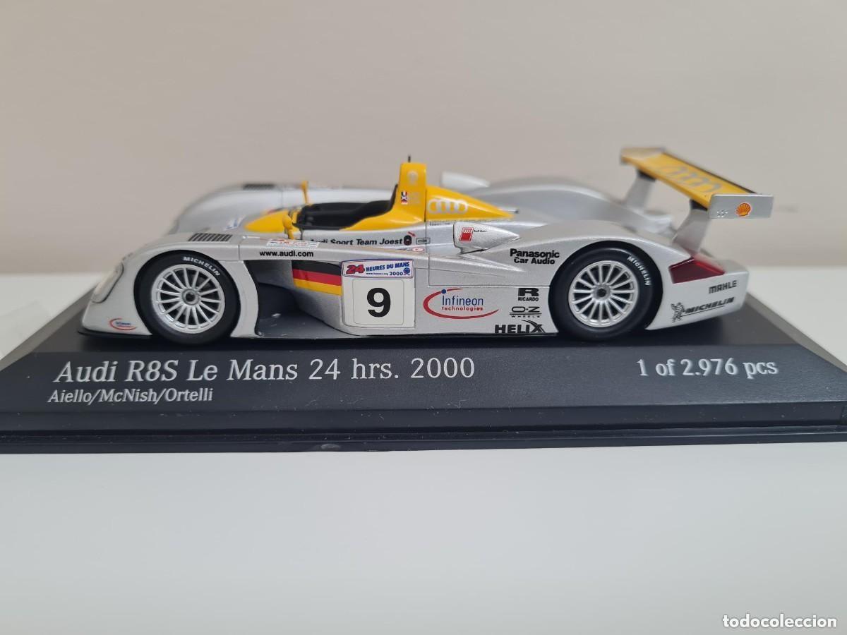 Minichamps AUDI R8S Le Mans 24 hrs. 2000 Aiello McNish Ortelli LIMITED EDITION 1:43 die-cast car