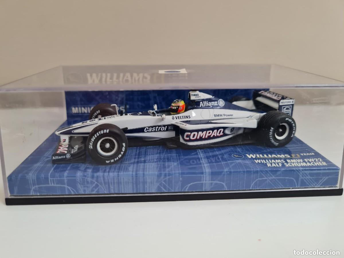 Minichamps Coche WILLIAMS BMW FW22 Ralf Schumacher #9 Williams F1 Team Ref. 430 000009 1:43 die-cast