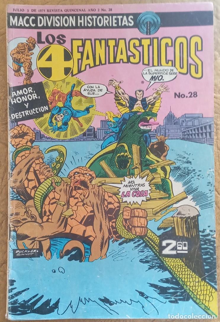 Los 4 Fantásticos 28 (1975 Macc Division) Fantastic Four 149