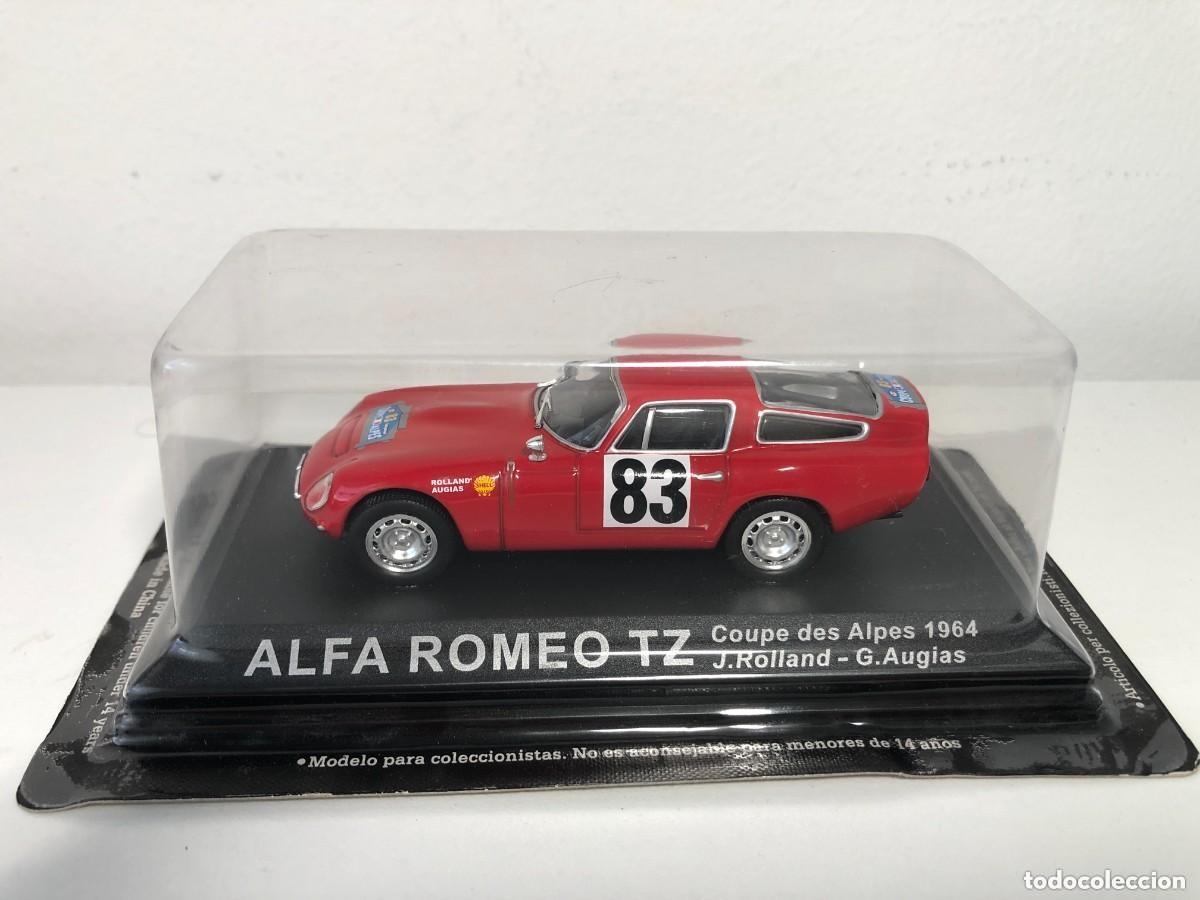 Coche ALFA ROMEO TZ #83 Coupe des Alpes 1964 J. Rolland - G. Augias 1/43 scale 1:43 die-cast car