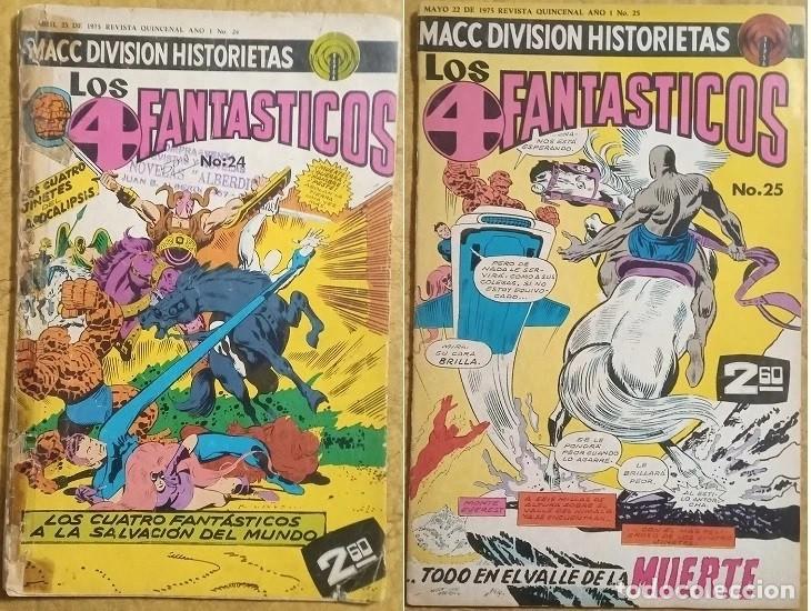Los 4 Fantásticos 24 y 25 (Giant Size Fantastic Four 3) (1975 Macc Division)