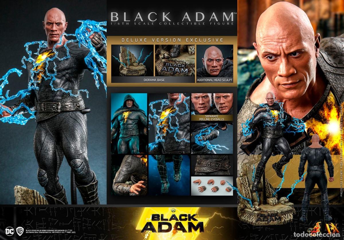 Figura Black Adam Deluxe Version Escala 1/6 Hot Toys