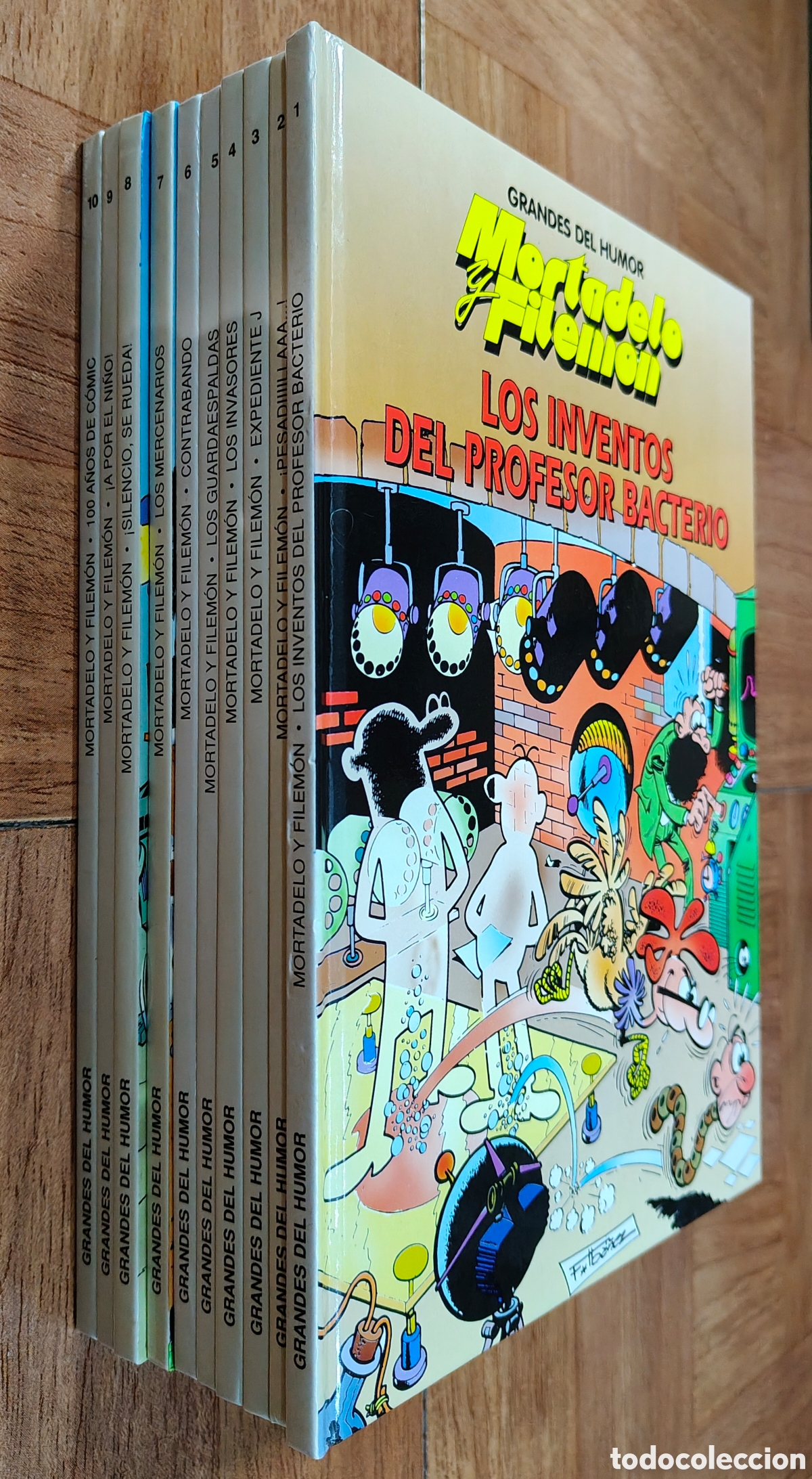 Grandes del Humor Mortadelo y Filemon  10 Números (1 al 10) - Francisco Ibáñez