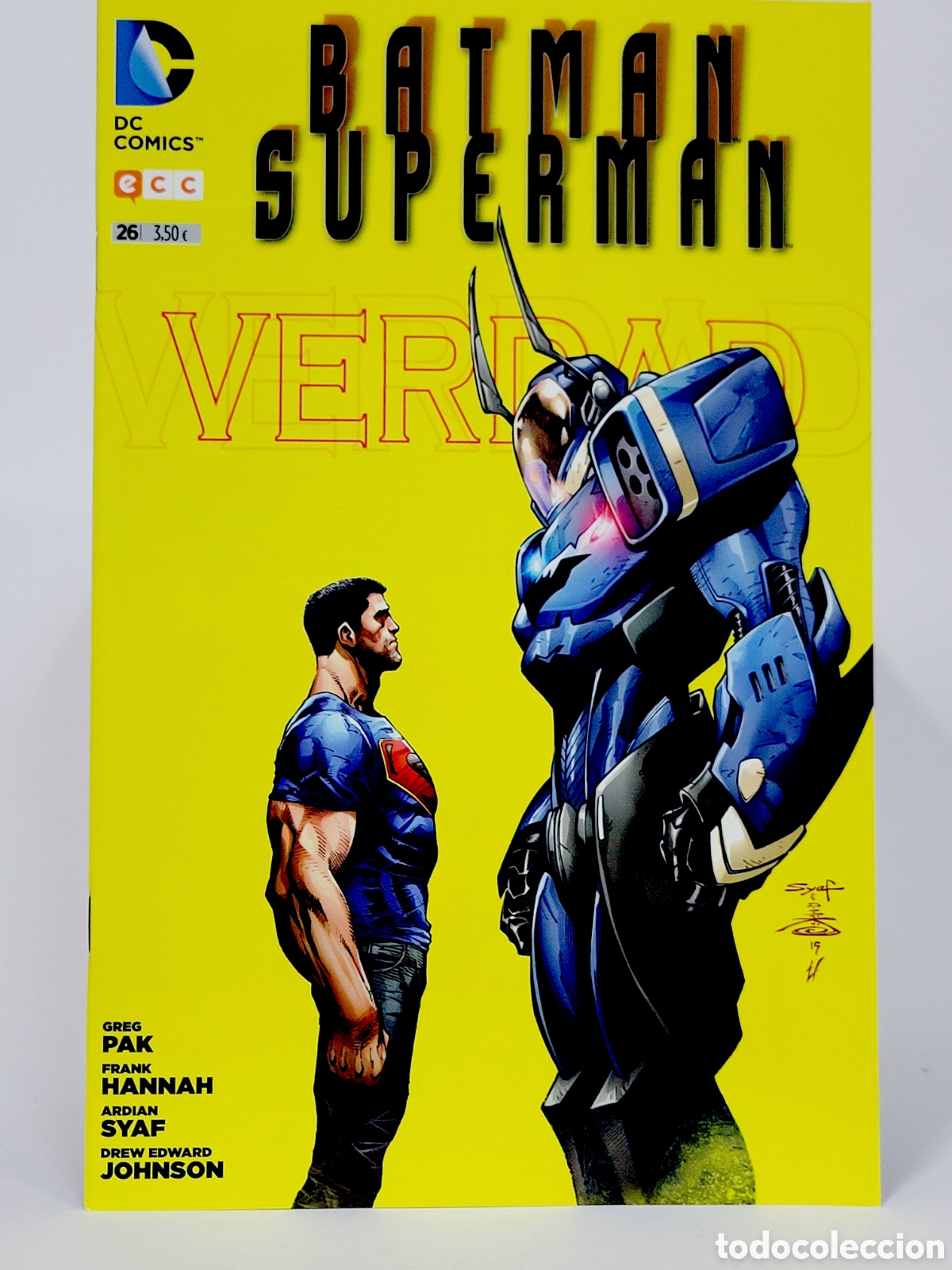 CÓMIC DE KIOSCO BATMAN SUPERMAN 26 UNIVERSO DC ECC GRAPA