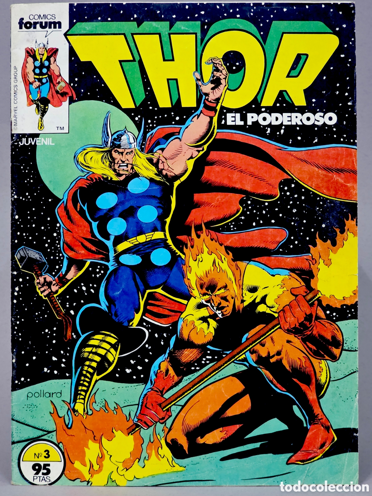 CÓMIC THOR 3 VOL. 1 EDICIONES FORUM MARVEL VOLUMEN EN BUEN ESTADO