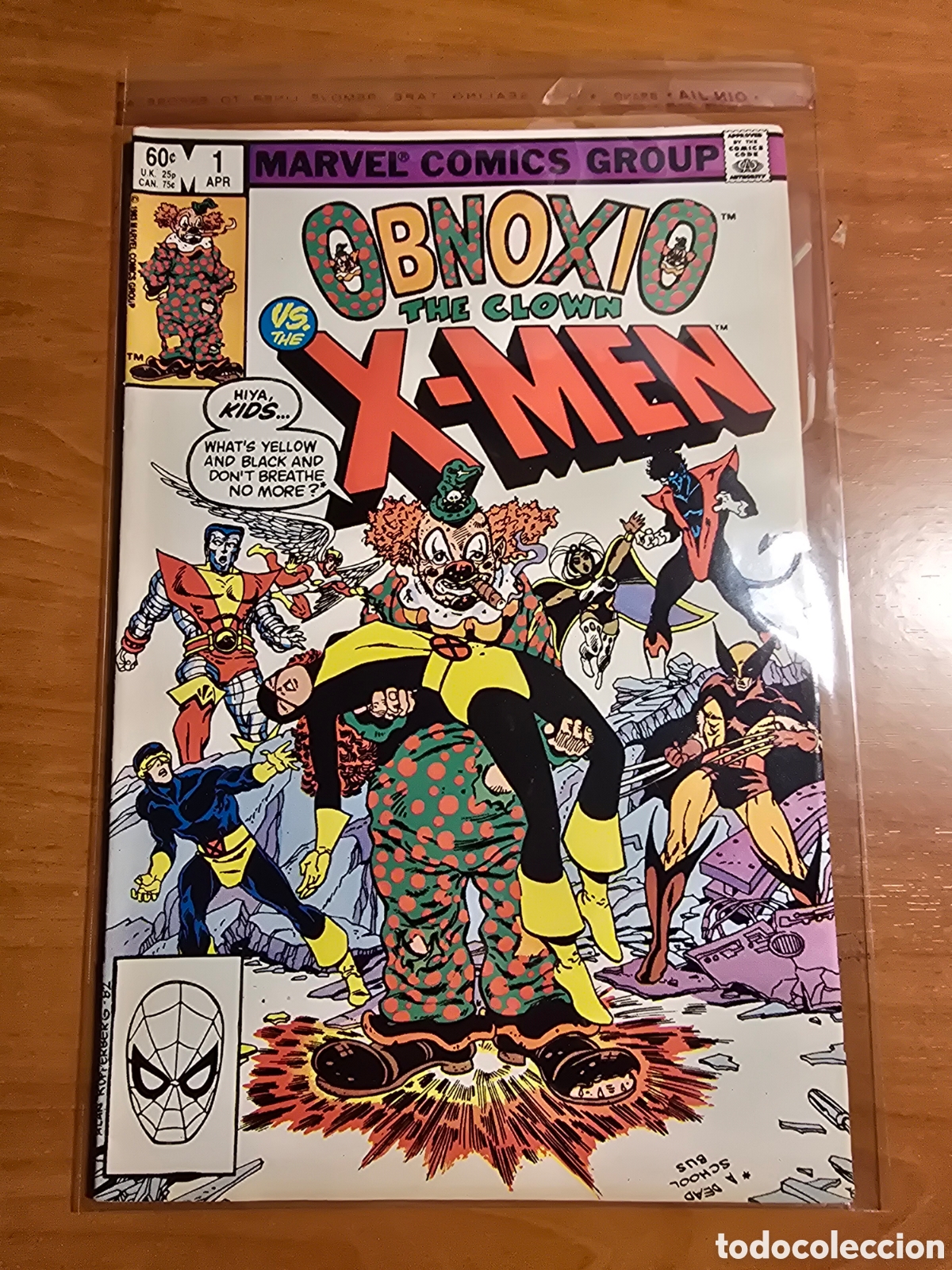 OBNOXIO THE CLOWN X-MEN, NUMERO 1, (MARVEL COMICS)