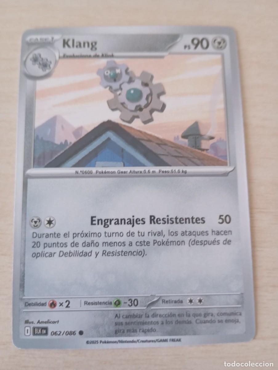Carta Pokémon Klang No 0ficial