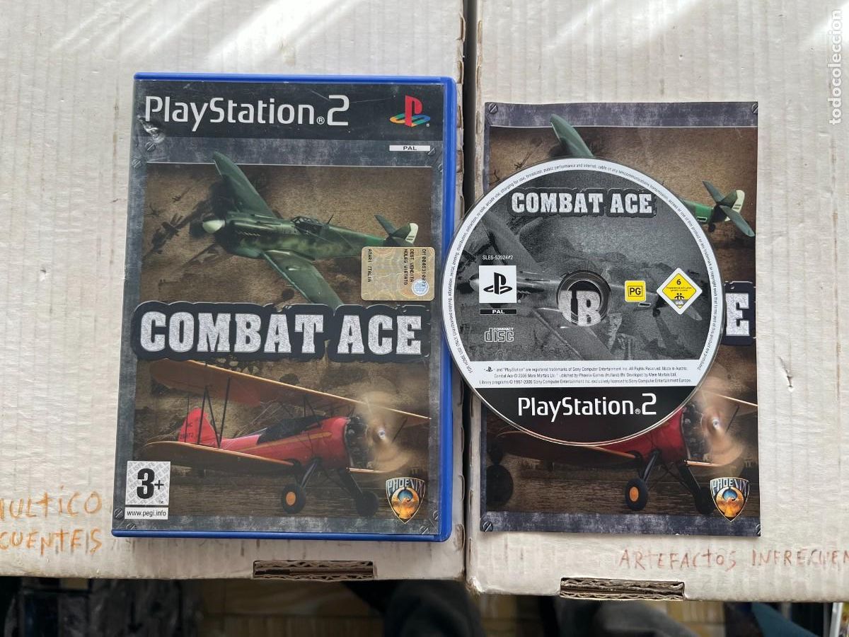COMBAT ACE - PS2 PLAYSTATION 2 PLAY STATION TWO KREATEN
