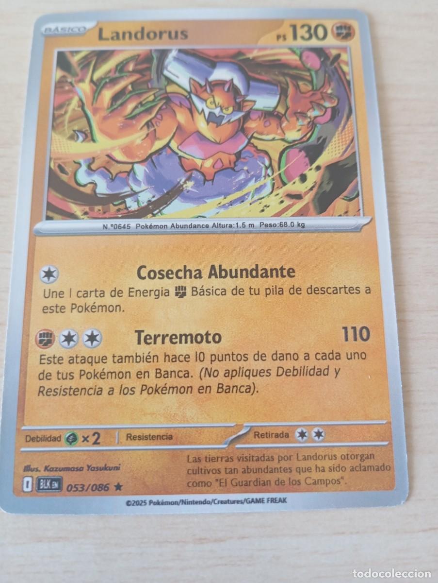 Carta Pokémon Landorus No 0ficial