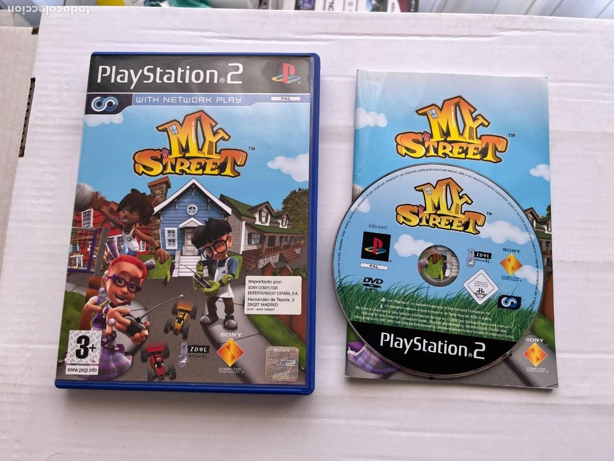MY STREET - PS2 PLAYSTATION 2 PLAY STATION TWO KREATEN