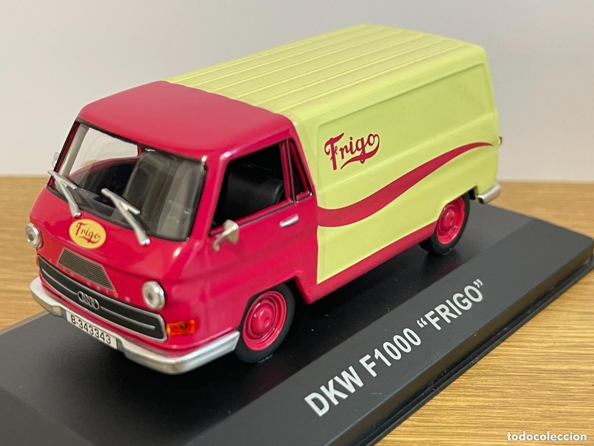 1/43 Furgoneta DKW F1000 FRIGO 1:43 die-cast metal car Matrícula Barcelona