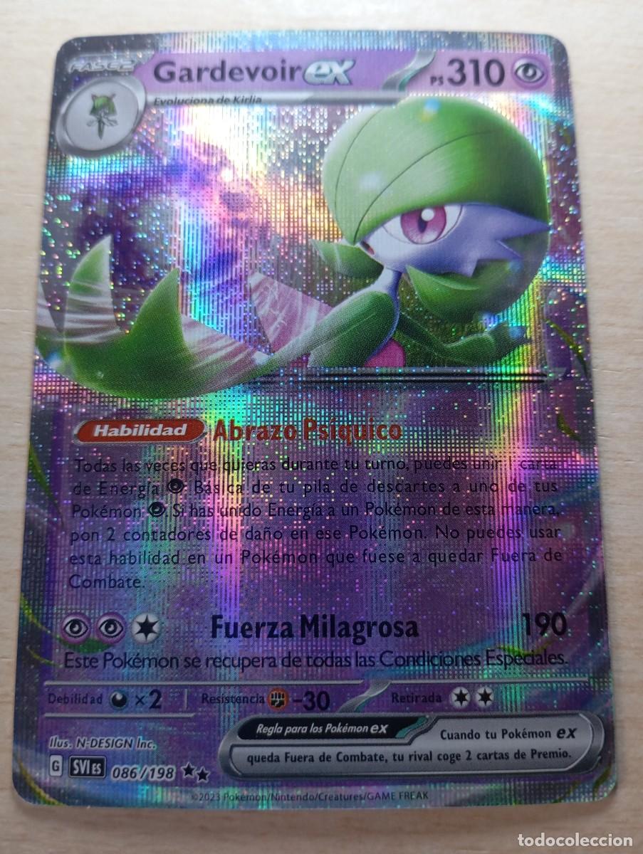 Carta Pokémon Gardevoir ex No 0ficial