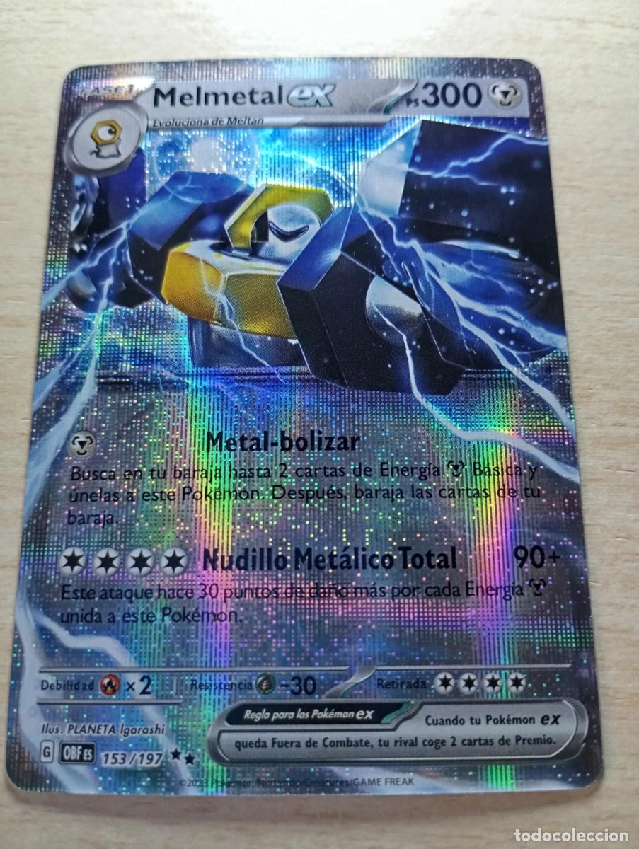 Carta Pokémon Melmetal ex No 0ficial