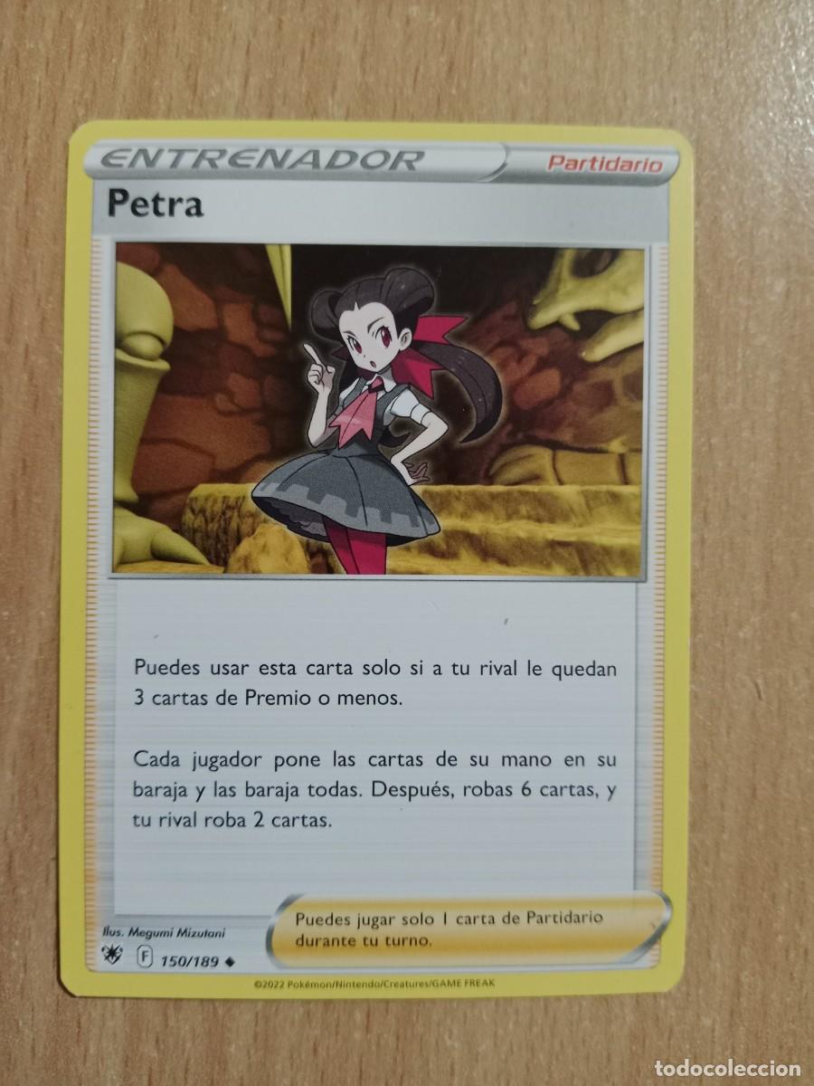 PETRA 150/189-ENTRENADOR PARTIDARIO-ESPADA Y ESCUDO(TCG) R.ASTRAL - CARTA POKÉMON - AÑO 2022.