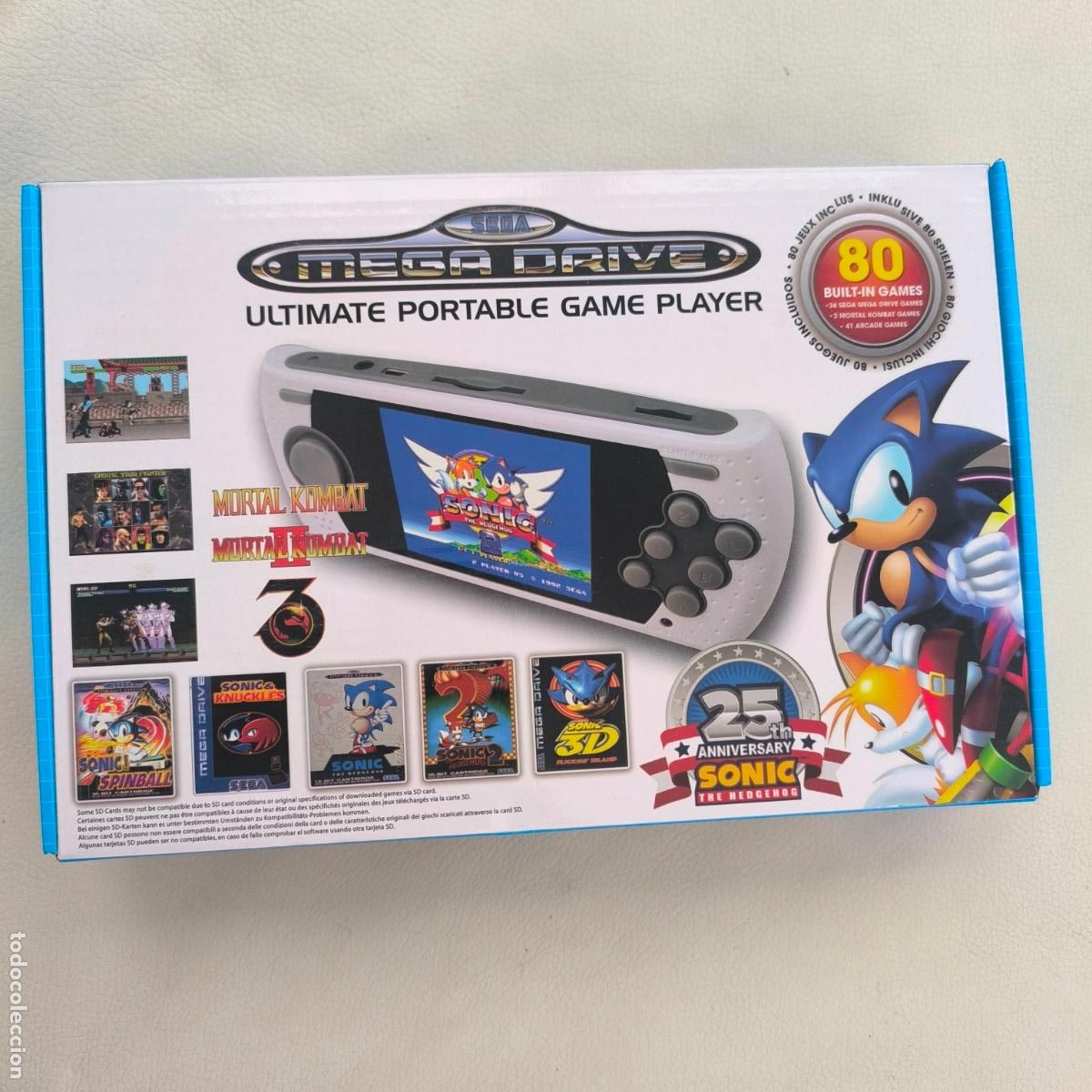 Consola sega mega drive ultimate 25 aniversario nueva a estrenar